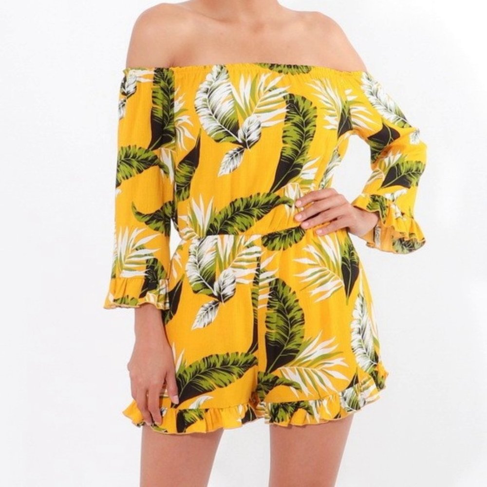 Beautiful Yellow Romper